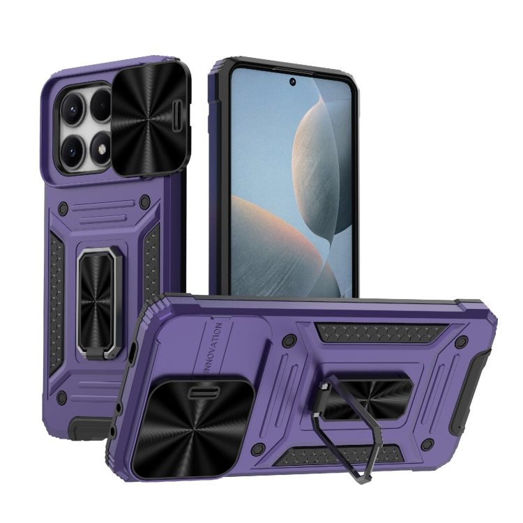Camshield Robot TPU Hybrid PC Phone Case, For Xiaomi Redmi K70E 5G, For Xiaomi Redmi Note 13 5G, For Xiaomi Redmi Note 13 Pro 5G, For Xiaomi Redmi K60 Ultra