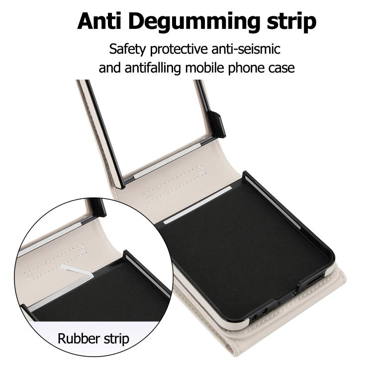 Litchi Texture RFID Card Slot Phone Case with Ring Holder, For Samsung Galaxy Z Flip7 5G, For Samsung Galaxy Z Flip6 / Flip7 FE, For Samsung Galaxy Z Flip5, For Samsung Galaxy Z Flip4