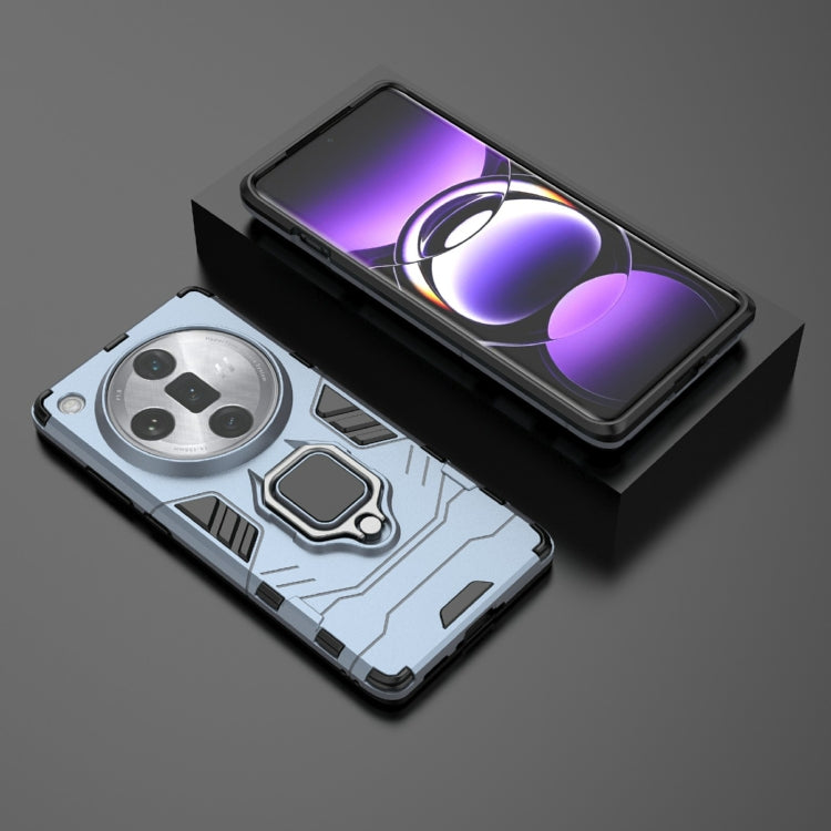 PC + TPU Shockproof Protective Phone Case with Magnetic Ring Holder