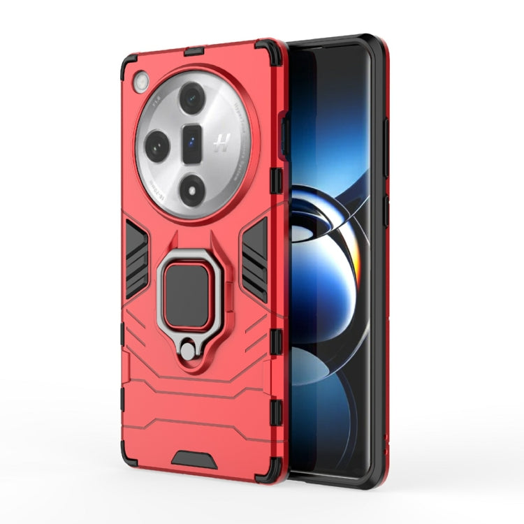 PC + TPU Shockproof Protective Phone Case with Magnetic Ring Holder