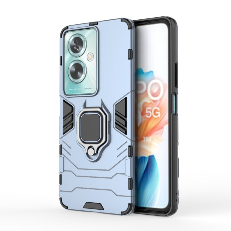 PC + TPU Shockproof Protective Phone Case with Magnetic Ring Holder