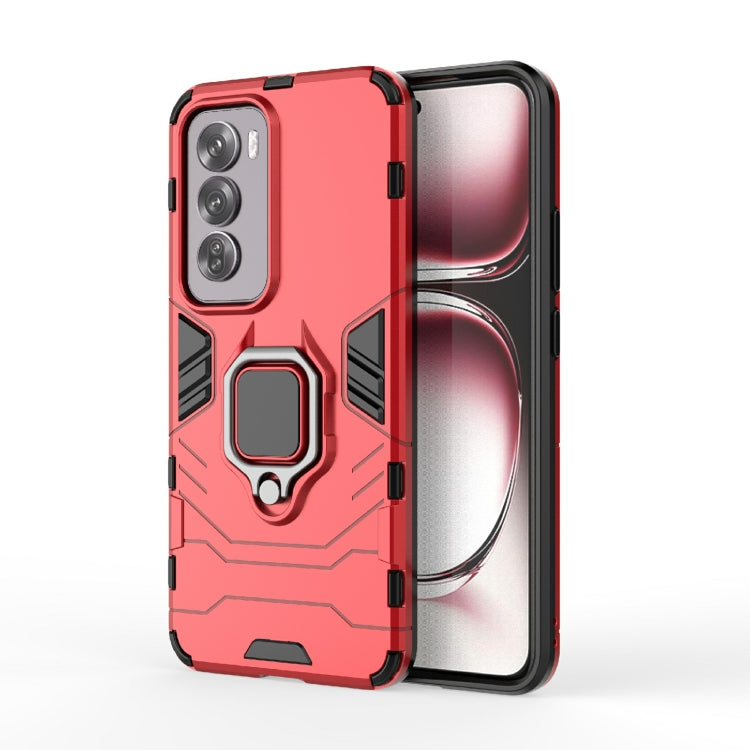 PC + TPU Shockproof Protective Phone Case with Magnetic Ring Holder