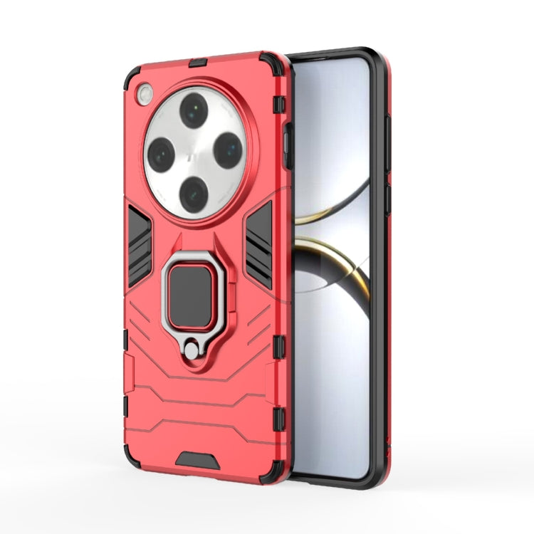 PC + TPU Shockproof Protective Phone Case with Magnetic Ring Holder