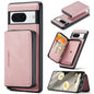 JEEHOOD Magnetic Zipper Wallet Phone Leather Case, For Google Pixel 8 Pro, For Google Pixel 8