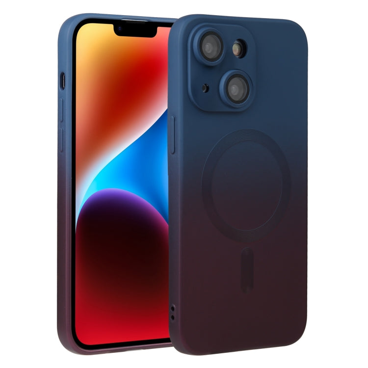 Liquid TPU Silicone Gradient MagSafe Phone Case