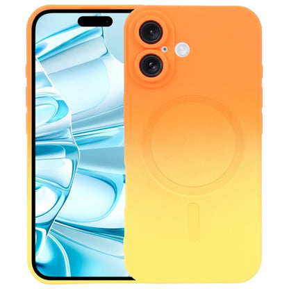 Liquid TPU Silicone Gradient MagSafe Phone Case, For iPhone Air, For iPhone 16 Pro Max, For iPhone 16 Pro, For iPhone 16 Plus