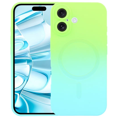 Liquid TPU Silicone Gradient MagSafe Phone Case, For iPhone Air, For iPhone 16 Pro Max, For iPhone 16 Pro, For iPhone 16 Plus