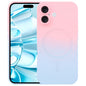 Liquid TPU Silicone Gradient MagSafe Phone Case, For iPhone Air, For iPhone 16 Pro Max, For iPhone 16 Pro, For iPhone 16 Plus