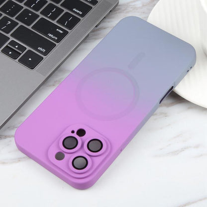Liquid TPU Silicone Gradient MagSafe Phone Case