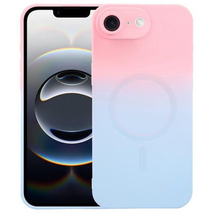 Liquid TPU Silicone Gradient MagSafe Phone Case, For iPhone 17e / 16e, For iPhone 17 Pro Max, For iPhone 17 Pro, For iPhone 17
