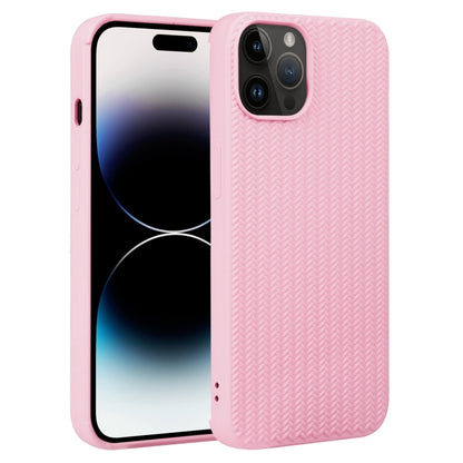 Weave Texture Silicone Phone Case, For iPhone 16, For iPhone 15 Pro Max