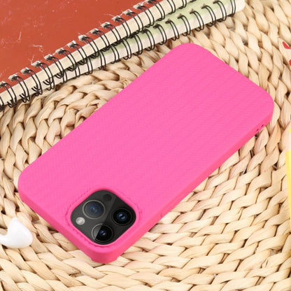 Weave Texture Silicone Phone Case, For iPhone 16 Pro, For iPhone 16 Plus