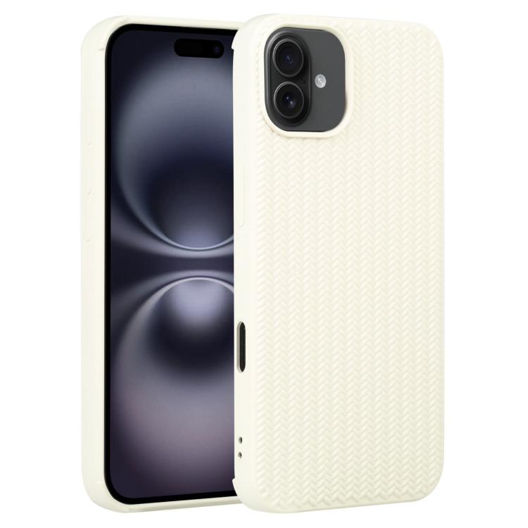 Weave Texture Silicone Phone Case, For iPhone 16, For iPhone 15 Pro Max