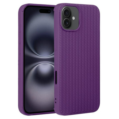 Weave Texture Silicone Phone Case, For iPhone 16, For iPhone 15 Pro Max