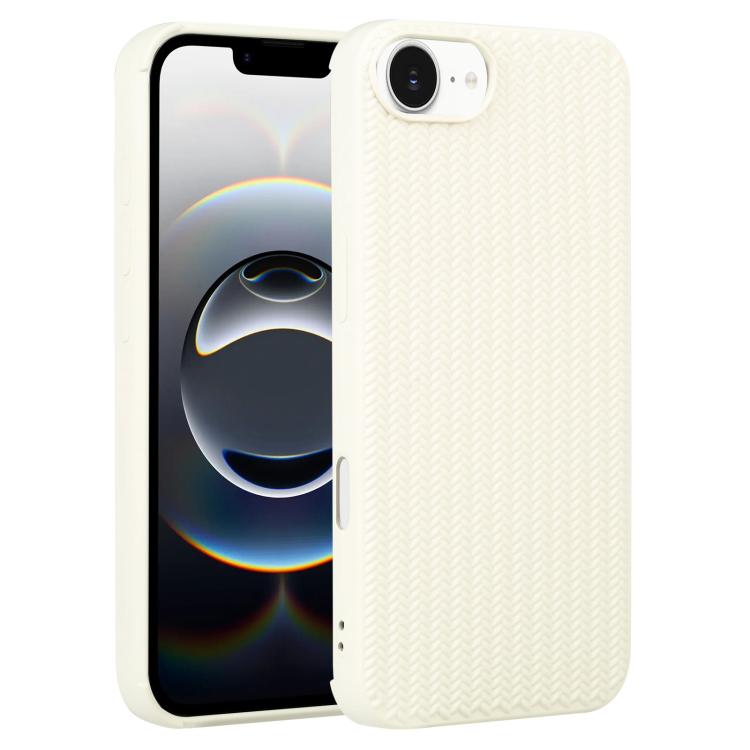 Weave Texture Silicone Phone Case, For iPhone 16e, For iPhone 16 Pro Max