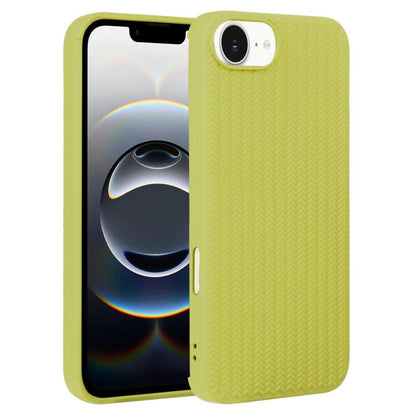 Weave Texture Silicone Phone Case, For iPhone 16e, For iPhone 16 Pro Max