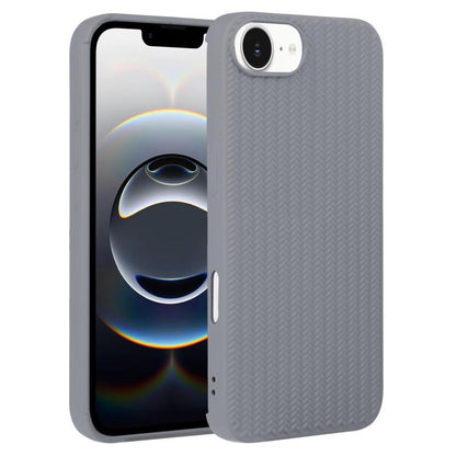 Weave Texture Silicone Phone Case, For iPhone 16e, For iPhone 16 Pro Max