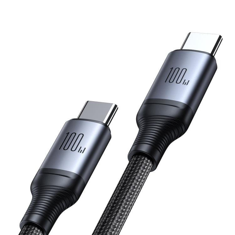 JOYROOM A21 100W Type-C to Dual Type-C 2 in 1 Charging Cable, Length: 1.5m, Type-C to Dual Type-C