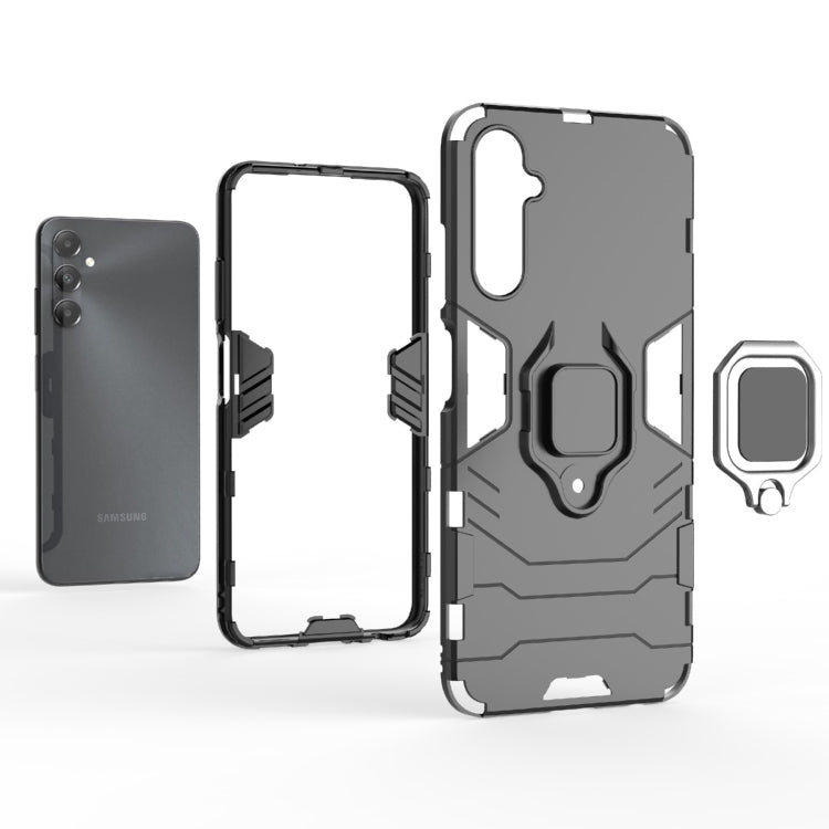 PC + TPU Shockproof Protective Phone Case with Magnetic Ring Holder, For Samsung Galaxy A05s 4G, For Samsung Galaxy M34, For Samsung Galaxy A25 5G, For Samsung Galaxy S23 FE 5G
