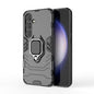 PC + TPU Shockproof Protective Phone Case with Magnetic Ring Holder