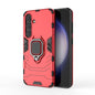 PC + TPU Shockproof Protective Phone Case with Magnetic Ring Holder