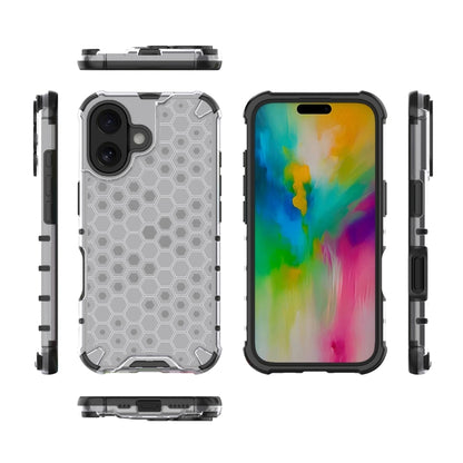 Honeycomb Shockproof Phone Case, For iPhone 16, For iPhone 15 Pro Max, For iPhone 15 Pro, For iPhone 15