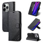 AZNS Sheepskin Texture Flip Leather Phone Case, For iPhone 17e / 16e, For iPhone 17 Pro Max, For iPhone 17 Pro, For iPhone 17, For iPhone Air, For iPhone 16 Pro Max, For iPhone 16 Pro, For iPhone 15 Pro Max