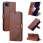 AZNS Sheepskin Texture Flip Leather Phone Case, For iPhone 17e / 16e, For iPhone 17 Pro Max, For iPhone 17 Pro, For iPhone 17, For iPhone Air, For iPhone 16 Pro Max, For iPhone 16 Pro, For iPhone 15 Pro Max