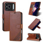AZNS Sheepskin Texture Flip Leather Phone Case, For iPhone 17e / 16e, For iPhone 17 Pro Max, For iPhone 17 Pro, For iPhone 17, For iPhone Air, For iPhone 16 Pro Max, For iPhone 16 Pro, For iPhone 15 Pro Max