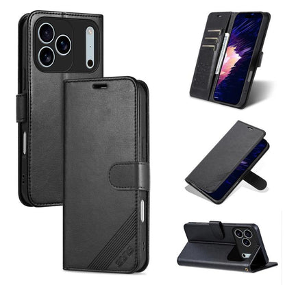 AZNS Sheepskin Texture Flip Leather Phone Case