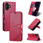 AZNS Sheepskin Texture Flip Leather Phone Case, For iPhone 17e / 16e, For iPhone 17 Pro Max, For iPhone 17 Pro, For iPhone 17, For iPhone Air, For iPhone 16 Pro Max, For iPhone 16 Pro, For iPhone 15 Pro Max