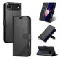 AZNS Sheepskin Texture Flip Leather Phone Case, For iPhone 17e / 16e, For iPhone 17 Pro Max, For iPhone 17 Pro, For iPhone 17, For iPhone Air, For iPhone 16 Pro Max, For iPhone 16 Pro, For iPhone 15 Pro Max