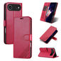 AZNS Sheepskin Texture Flip Leather Phone Case, For iPhone 17e / 16e, For iPhone 17 Pro Max, For iPhone 17 Pro, For iPhone 17, For iPhone Air, For iPhone 16 Pro Max, For iPhone 16 Pro, For iPhone 15 Pro Max