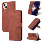 AZNS Skin Feel Calf Texture Flip Leather Phone Case, For iPhone 15 Pro, For iPhone 15 Plus, For iPhone 15