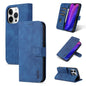 AZNS Skin Feel Calf Texture Flip Leather Phone Case, For iPhone 15 Pro, For iPhone 15 Plus, For iPhone 15
