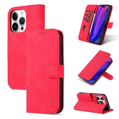 AZNS Skin Feel Calf Texture Flip Leather Phone Case, For iPhone 17 Pro, For iPhone 17, For iPhone Air, For iPhone 15 Pro Max