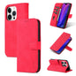 AZNS Skin Feel Calf Texture Flip Leather Phone Case, For iPhone 17 Pro, For iPhone 17, For iPhone Air, For iPhone 15 Pro Max