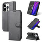 AZNS Skin Feel Calf Texture Flip Leather Phone Case, For iPhone 17 Pro, For iPhone 17, For iPhone Air, For iPhone 15 Pro Max