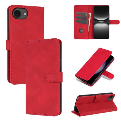 AZNS Skin Feel Calf Texture Flip Leather Phone Case, For iPhone 18 Pro, For iPhone 18 Pro Max, For iPhone 17e / 16e, For iPhone 17 Pro Max