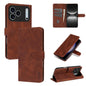 AZNS Skin Feel Calf Texture Flip Leather Phone Case, For iPhone 17 Pro, For iPhone 17, For iPhone Air, For iPhone 15 Pro Max