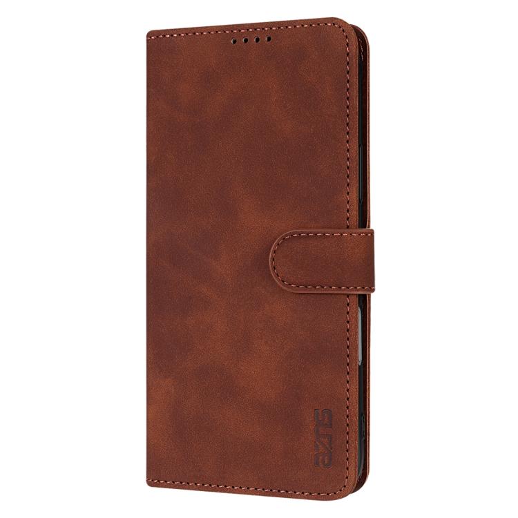 AZNS Skin Feel Calf Texture Flip Leather Phone Case, For iPhone 18 Pro, For iPhone 18 Pro Max, For iPhone 17e / 16e, For iPhone 17 Pro Max