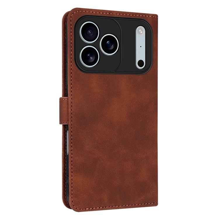 AZNS Skin Feel Calf Texture Flip Leather Phone Case, For iPhone 18 Pro, For iPhone 18 Pro Max, For iPhone 17e / 16e, For iPhone 17 Pro Max