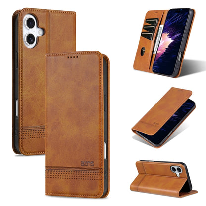 AZNS Magnetic Calf Texture Flip Leather Phone Case