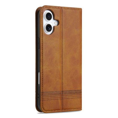 AZNS Magnetic Calf Texture Flip Leather Phone Case