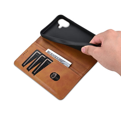 AZNS Magnetic Calf Texture Flip Leather Phone Case