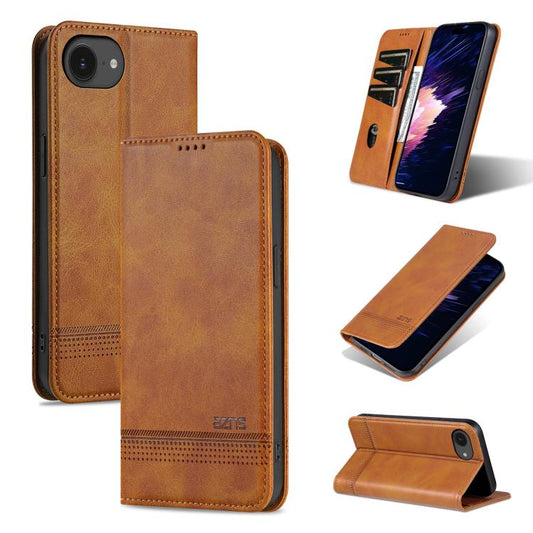 AZNS Magnetic Calf Texture Flip Leather Phone Case