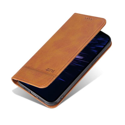 AZNS Magnetic Calf Texture Flip Leather Phone Case