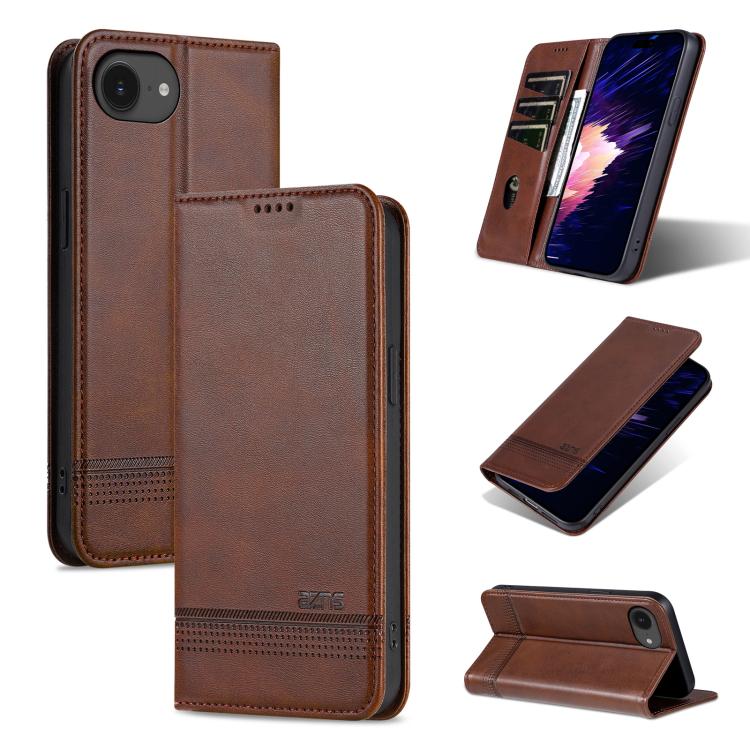 AZNS Magnetic Calf Texture Flip Leather Phone Case