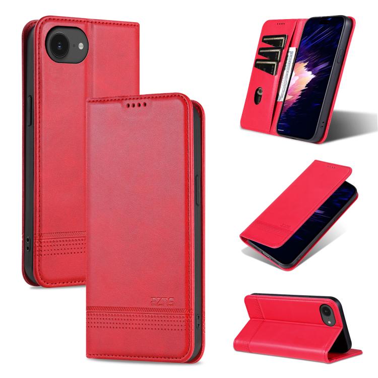 AZNS Magnetic Calf Texture Flip Leather Phone Case