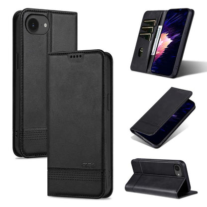 AZNS Magnetic Calf Texture Flip Leather Phone Case